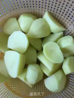 Make Potato stew step 1