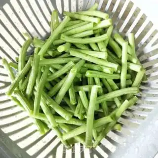 Make ♪ Scratch the bean horns ♪ step 1
