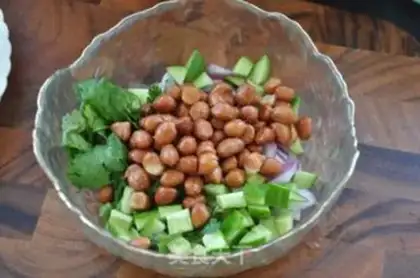 Make Old vinegar peanuts step 5