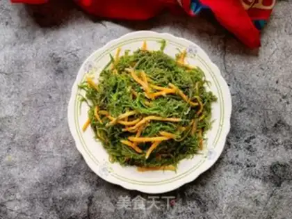 Make Carrot steamed broom seed step 10