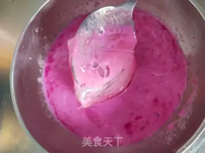 Make Rose cream step 7