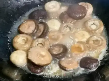 Make Fried mushrooms step 5
