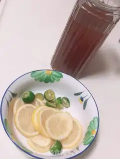 Make Lemon iced tea step 2