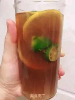 Make Lemon iced tea step 3