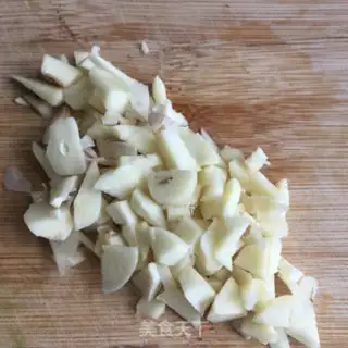 Make Garlic fans steamed golden needle mushrooms step 4