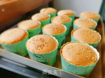 Make Chi Fung Cup cake step 15