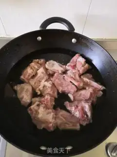 Make Bean roasted ribs step 1