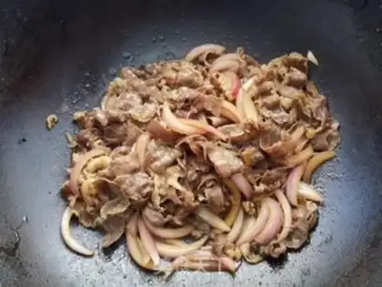 Make Fat cow rice step 4