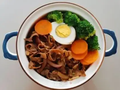 Make Fat cow rice step 5