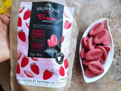Make Strawberry chocolate ice cream step 3