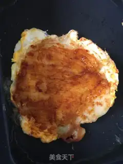 Make Egg burrito step 3