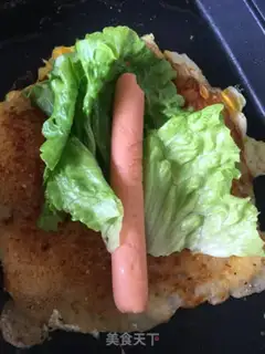 Make Egg burrito step 4