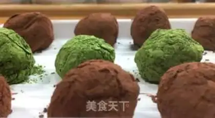 Make Tea truffle chocolate step 11