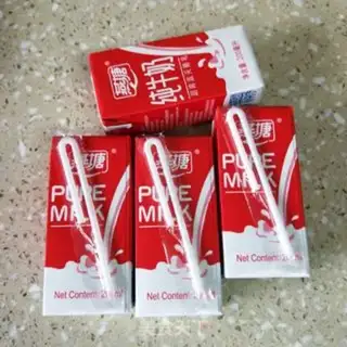 Make Milk mango pudding step 0
