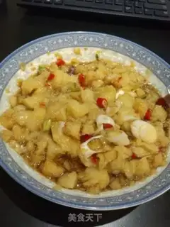 Make Pumping rice tofu step 4