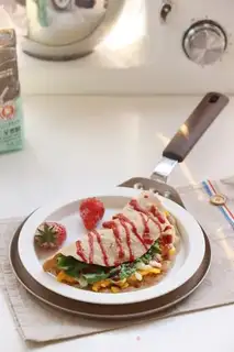 Make All-Mike bacon omelet step 10