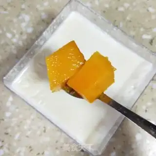 Make Milk mango pudding step 13