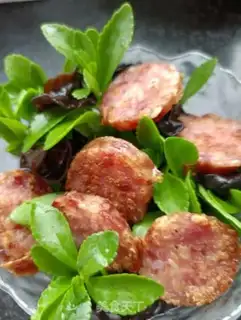 Make Carbines, salami salad step 8