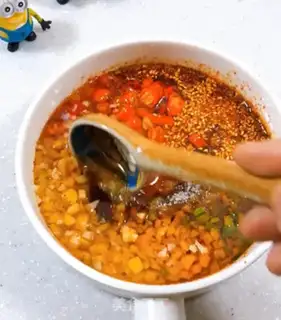 Make Frozen cocoon noodles step 7