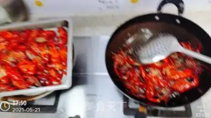 Make Garlic lobster step 1