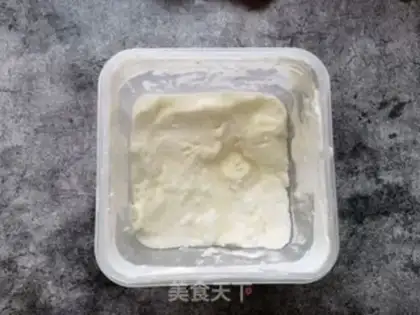 Make Peach yogurt step 3