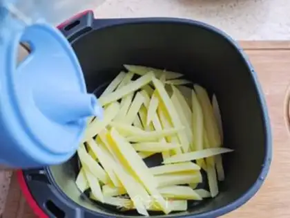 Make No fried fries step 5