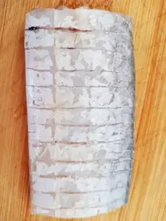 Make The intestines have long been fish step 1