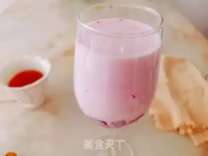 Make Flamingo milk tea step 5