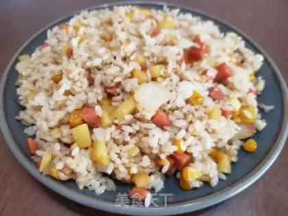 Make Onion potatoes and rice step 4