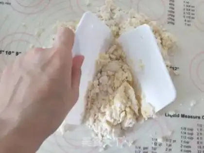 Make Corn cheese scone step 3