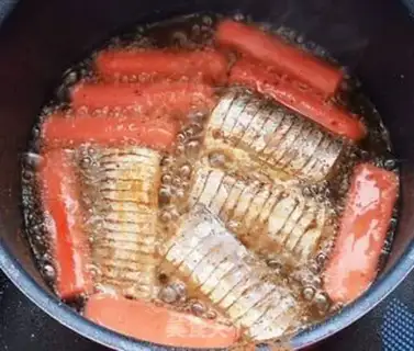Make The intestines have long been fish step 6