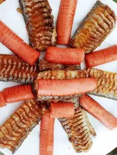 Make The intestines have long been fish step 8