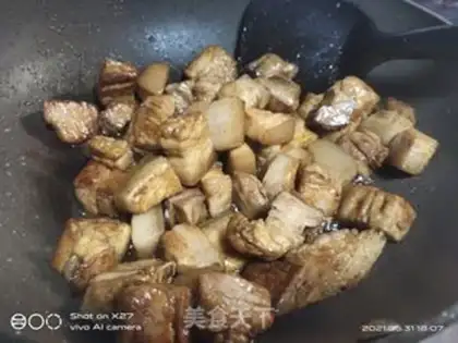 Make Five flowers and potatoes step 2