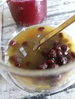 Make Cherry sugar from red peas step 4
