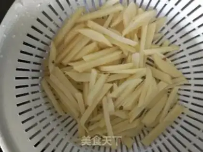 Make Cow willow fries step 2