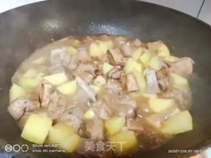Make Five flowers and potatoes step 6