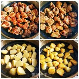 Make Frozen potato chicken step 2