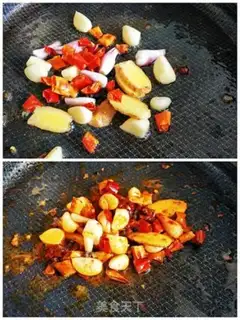 Make Frozen potato chicken step 3