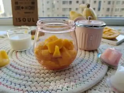 Make Mango yogurt step 2