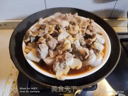 Make Steaming taro step 7