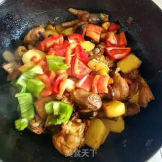 Make Frozen potato chicken step 8