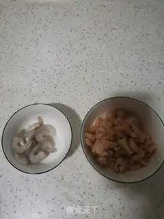 Make Shrimp chicken step 1