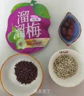 Make Red bean rice porridge step 0