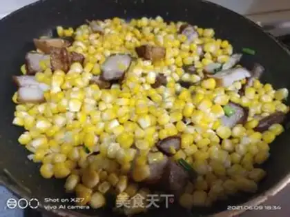 Make Five flowers for corn step 5