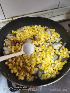 Make Five flowers for corn step 6