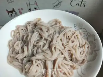 Make The eggnog noodles step 12