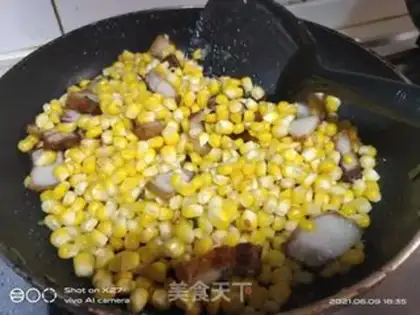 Make Five flowers for corn step 7