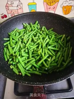 Make Garlic beans step 3