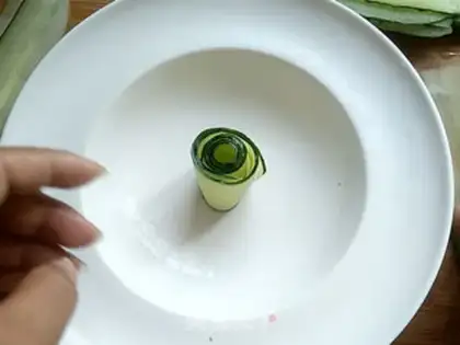 Make Net chrysanthemum step 4