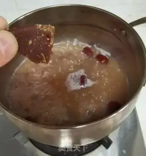 Make Red bean rice porridge step 5